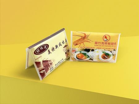餐饮业广告餐巾纸款式多样 选南宁好印象纸品厂